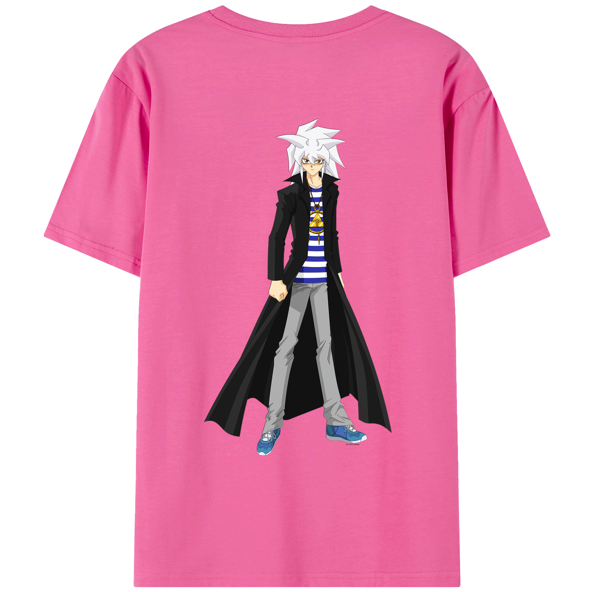 （画像用） 遊☆戯☆王 Yu-Gi-Oh! レディース半袖Tシャツ(バックプリント)